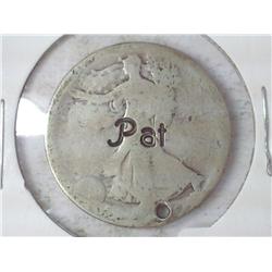 WLH Counter Struck And Holed For Necklace