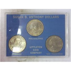 1979 SBA P/D/S Dollars (UNC)