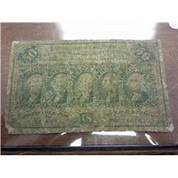 50 Cent US Fractional Currency