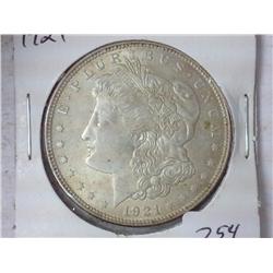 1921 Morgan Silver Dollar
