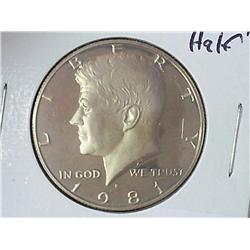 1981-S Kennedy Half (Gem Proof)
