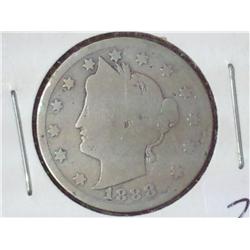1888 Liberty "V" Nickel (Good)