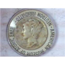 1941 Mercury Dime-Neutron Irradited