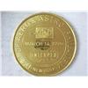 Image 2 : Mans Historic 1st Step On The Moon Brass Token