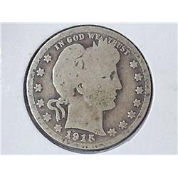 1915 Barber Quarter