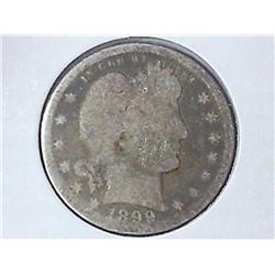 1899 Barber Quarter