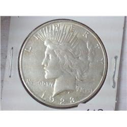 1923-S Peace Silver Dollar