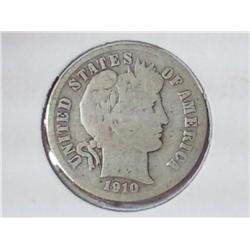 1910-D Barber Dime