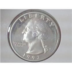 1993-S Silver Washington Quarter (Proof)