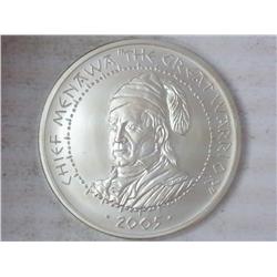 2005 Poarch Creek Indians Silver Dollar (UNC)