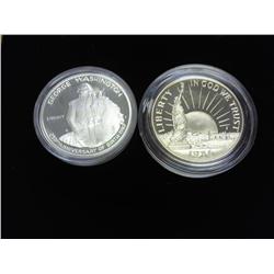 1982-S Washington & 1986-S SOL Halves (Proof)