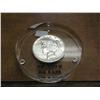 Image 1 : UNC 1923 Peace Silver Dollar  Lucite  Paperweight