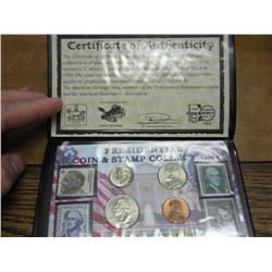 Presidential Coin And Stamp Collection (As Shown)