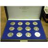 Image 1 : Set Of 12 Silver Great Americans Tokens