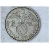 Image 1 : 1938 German Two Mark With Swastika (Silver)