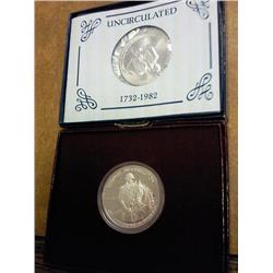 1982-D/S Washington Halves (UNC & Proof)