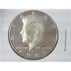 1987-S Kennedy Half (Proof)