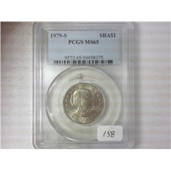 1979-S SBA Dollar PCGS MS65