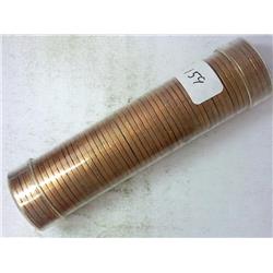 Roll Of 1959 Lincoln Cents (UNC)