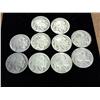Image 1 : 10 Assorted 1920's Buffalo Nickels