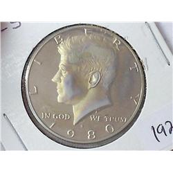 1980-S Kennedy Half Dollar (Proof)