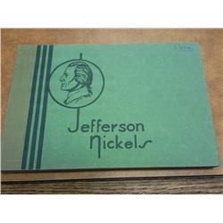 Vintage Wayte Raymond Album Of Jefferson Nickels