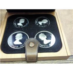 1975 Canada Olympics Set (Silver) Proof In Box
