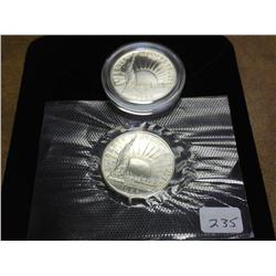 1986-D/S Statue Of Liberty Halves (UNC & Proof)