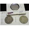 1889, 90, & 99 Liberty "V" Nickels
