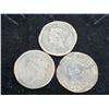 Image 1 : 3 Assorted Cull US Large Cents