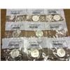 Image 1 : 9 Assorted P Mint State Quarters (UNC)