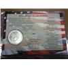 Image 2 : 1998 American Silver Eagle & Stamp Set (UNC)