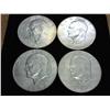 Image 1 : 4 Assorted Ike Dollars