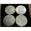 Image 2 : 4 Assorted Ike Dollars