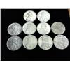 Image 1 : 10 Assorted Steel Lincoln War Cents (UNC)