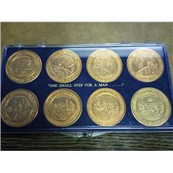 1 Small Step Nasa Set (Apollo 7-14) 8 Tokens