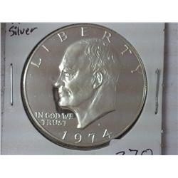 1974-S Silver Ike Dollar (Proof)