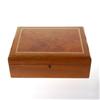 Image 1 : Inlaid Burl Box Handmade Rare Teak Wood (DEC-176)