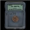 Image 3 : 1959D US Lincoln Cent Coin Graded MS67 Red (COI-4178)