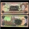 Image 1 : 1985 Nicaragua 200000 Cordobas Overprint on 1000 Crisp Uncirculated Note (CUR-05598)