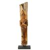 Image 1 : Hand Carved Teak Buddha on Teak Log (CLB-234)