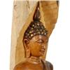 Image 4 : Hand Carved Teak Buddha on Teak Log (CLB-234)