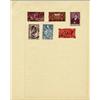 Image 1 : 1940s/50s Ireland Hand Made Stamp Collection Album Page 5 Pieces (STM-0301)