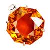 251ct Sterling Pendant Fancy Madeira Orange Citrine (JEW-1822)