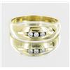 Image 2 : 41ctw Husband & Wife Channel Set Diamond Wedding Band Set 14k Gold (JEW-2031)