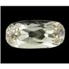4.7ct Lemon Green Kunzite Afghanistan Oval Cut Appraisal Estimate $1175 (GEM-26154)