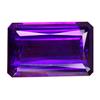 49.20ct Attractive Top Purple Emerald Cut Amethyst Appraisal Estimate $9840 (GEM-23370)
