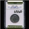 Image 3 : 1970 Washington 25c Quarter Coin Graded GEM (COI-6860)