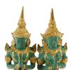 Image 4 : Male & Female Bronze Gilded Temple Guards (CLB-268)