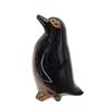 Image 1 : Handcarved Water Buffalo Horn Penguin Netsuke (CLB-365)